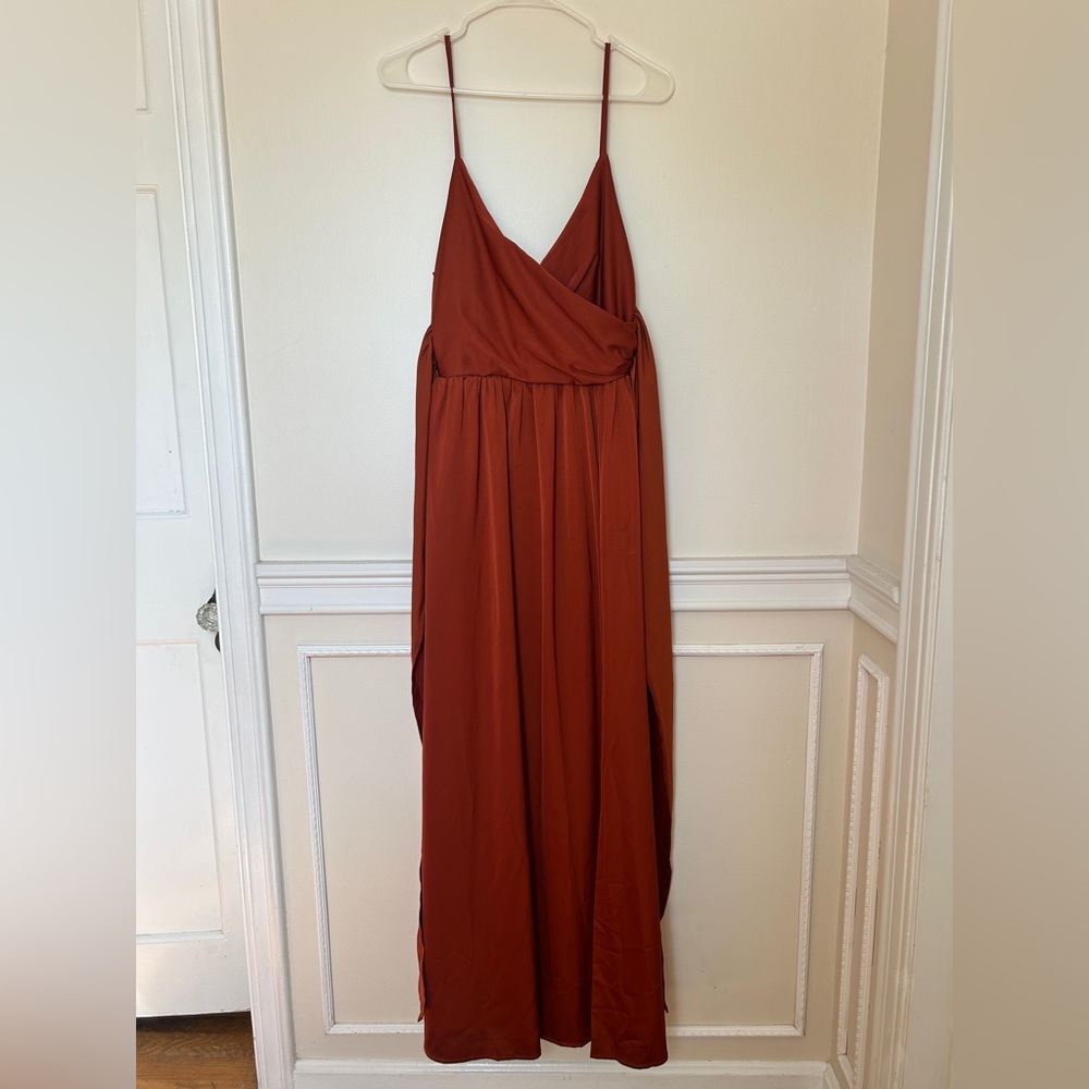REVOLVE AROUND ME DRESS IN COPPER | Showpo